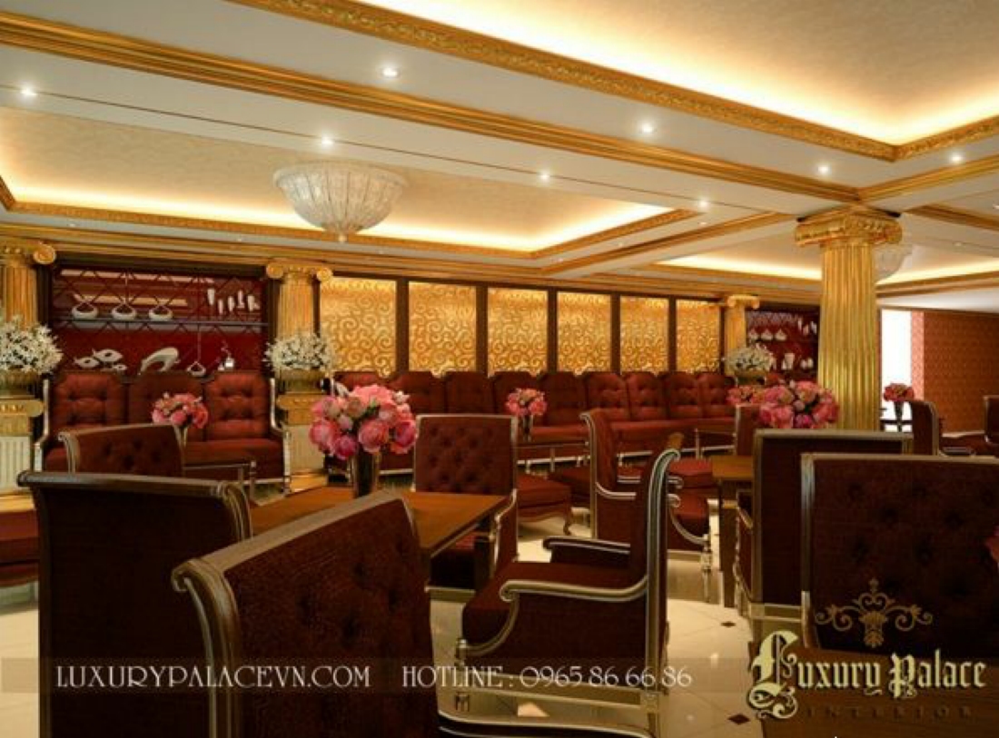 Luxury palace dẫn đầu về thi công nội thất nhà hàng - Khách sạn